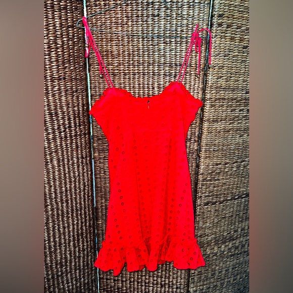 ☎️❤️ Hello Molly Red Mini Dress ❤️☎️ Size Small (8) Excellent Condition RRP $85 - Picture 10 of 13